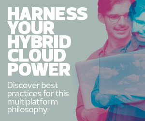Hybrid Cloud visual CTA