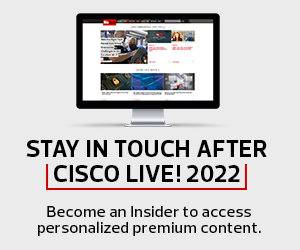 Cisco Live Insider