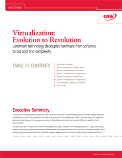 Virtualization Evolution To Revolution Biztech Magazine