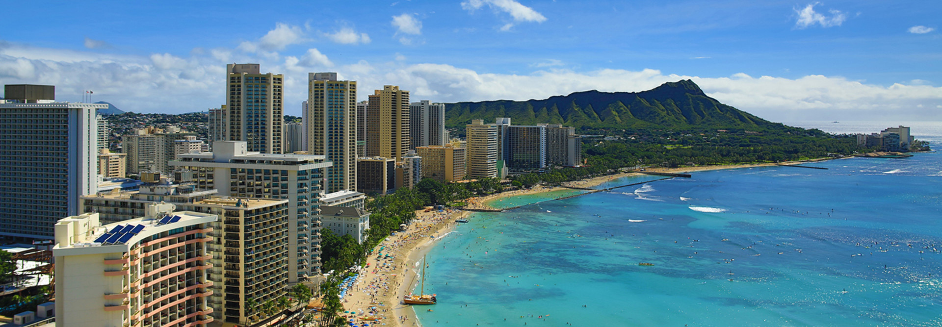 Waikiki Beach, Hawaii 