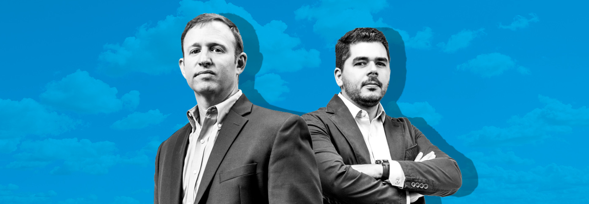 Adam Rasner of AutoNation and Jorge Ferrer of Paybox