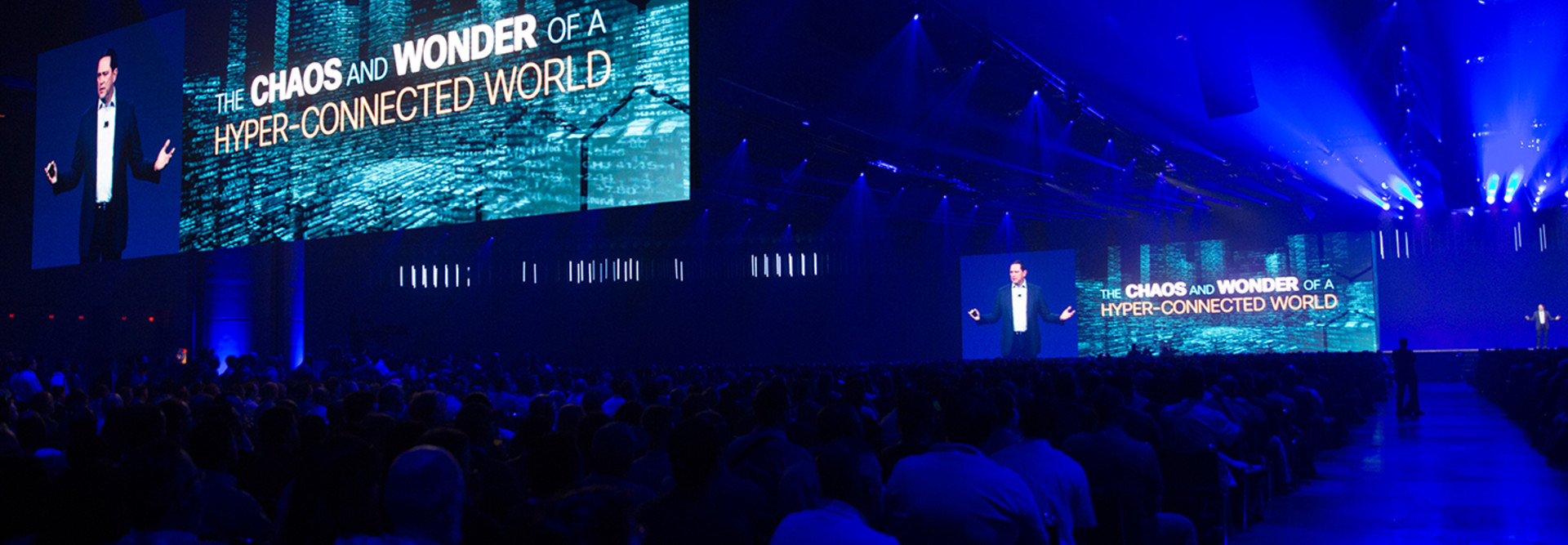 In a chaotic, hyperconnected world, Talos is blocking 20 billion threats daily, says Cisco CEO uck Robbins