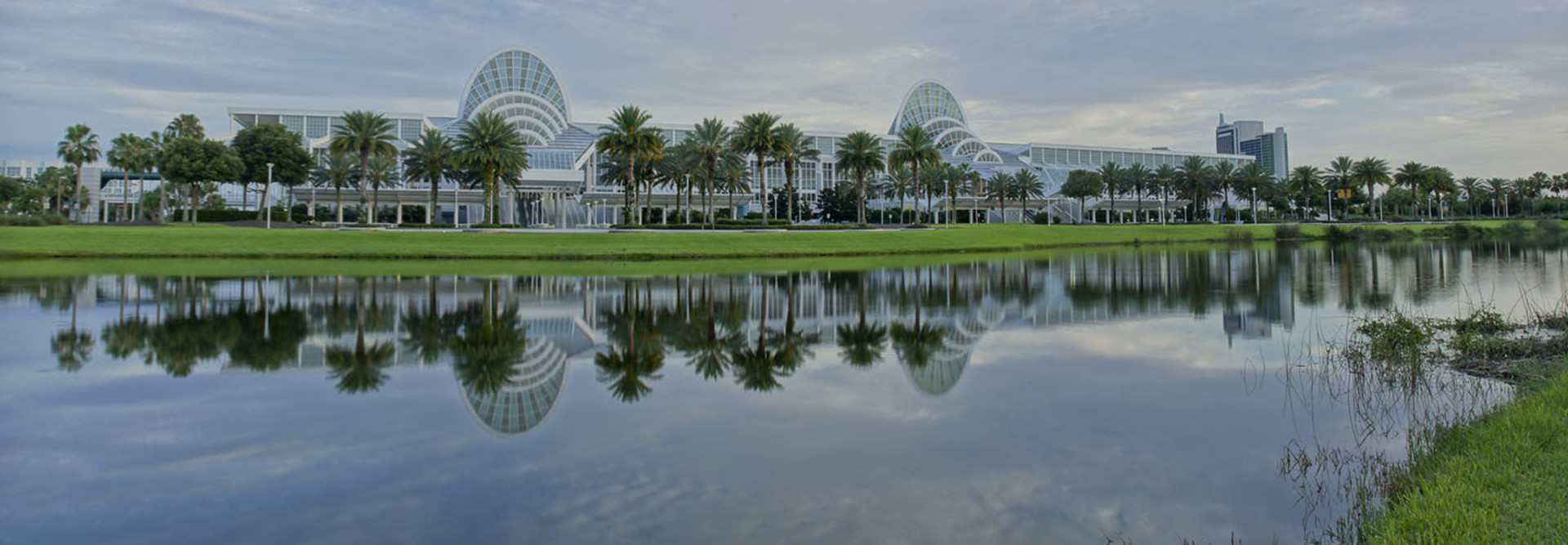 The Orange County Convention Center in Florida