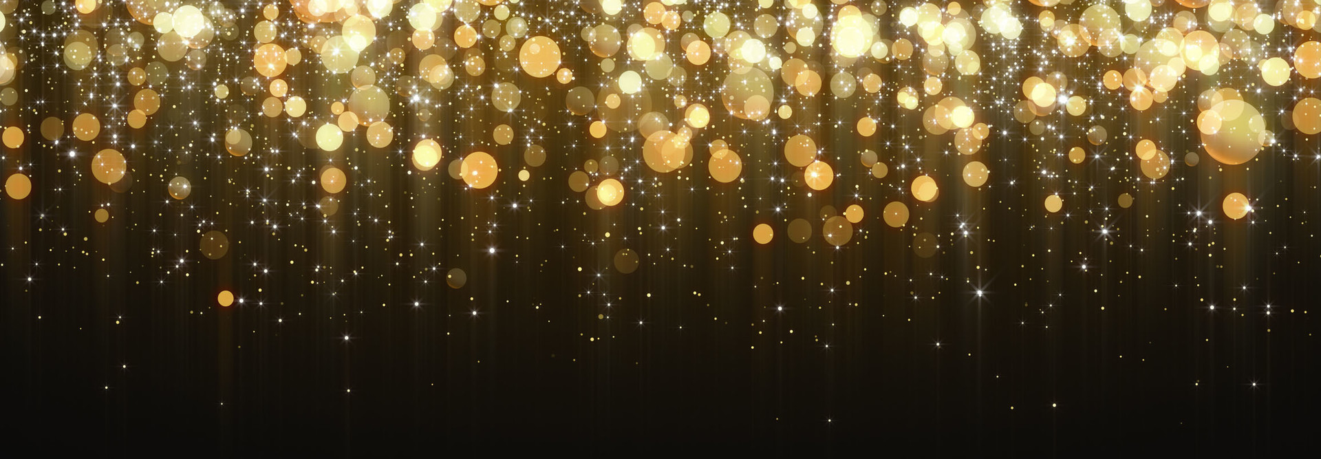 Christmas, Gold, Glitter, Star Shape, Chinese New Year