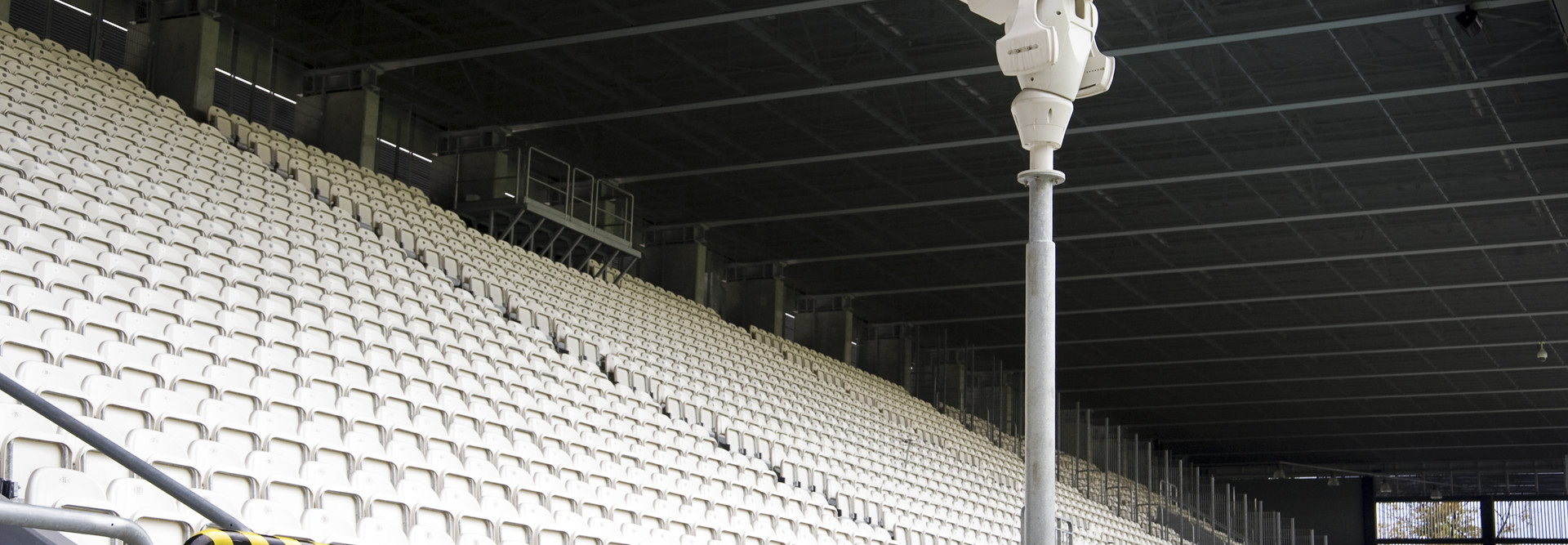 Stadium security camera