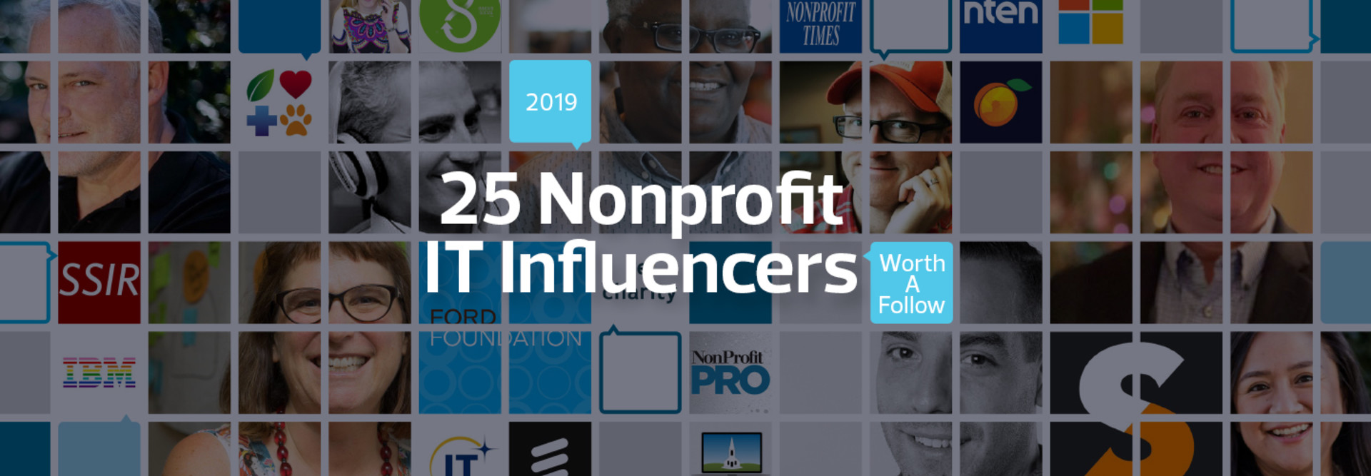 25 Nonprofit IT Influencers Worth a Follow 2019