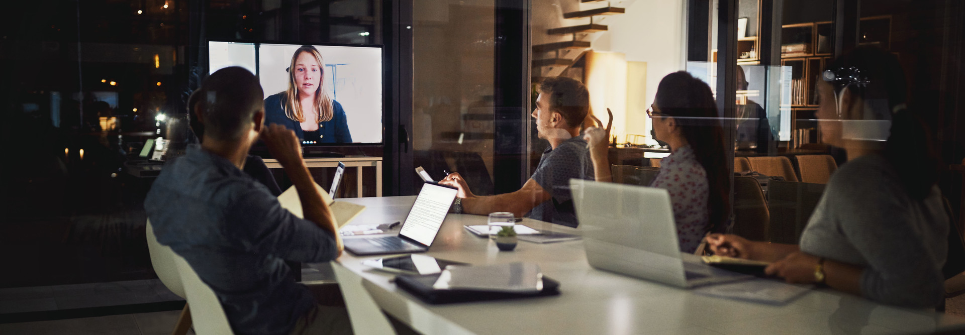 Modern meeting via video