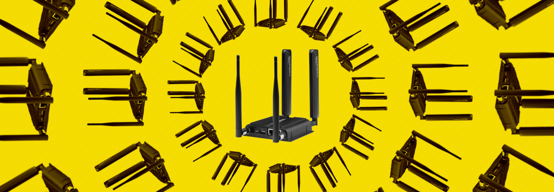 Cradlepoint router hero