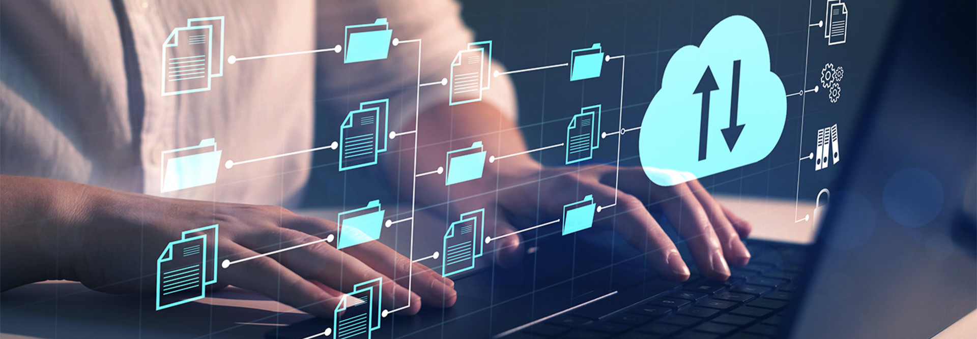 Conceptual data exchange with internet cloud technology