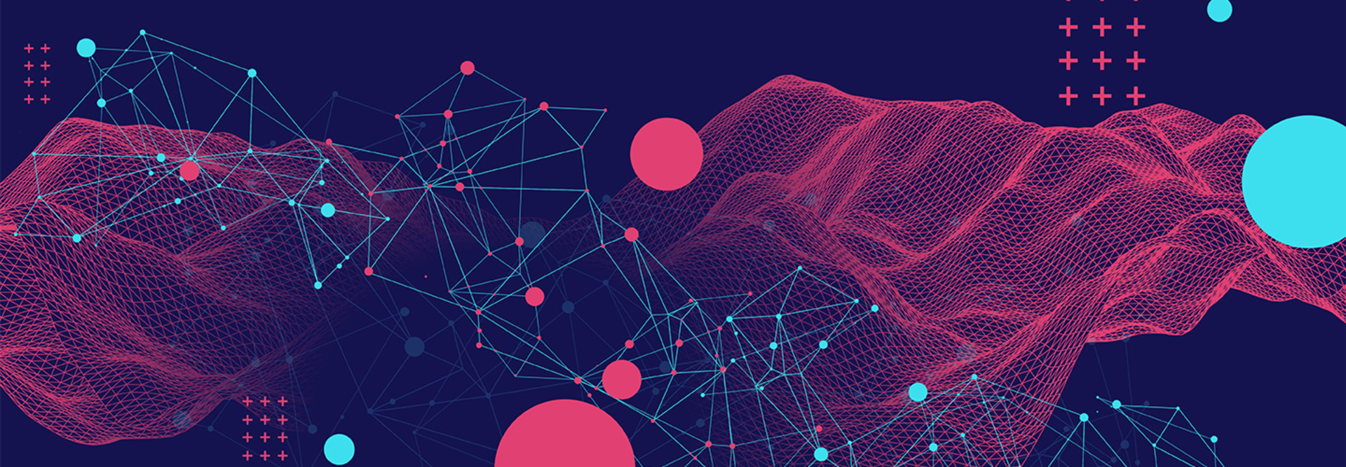 Abstract Concept of IT Network 