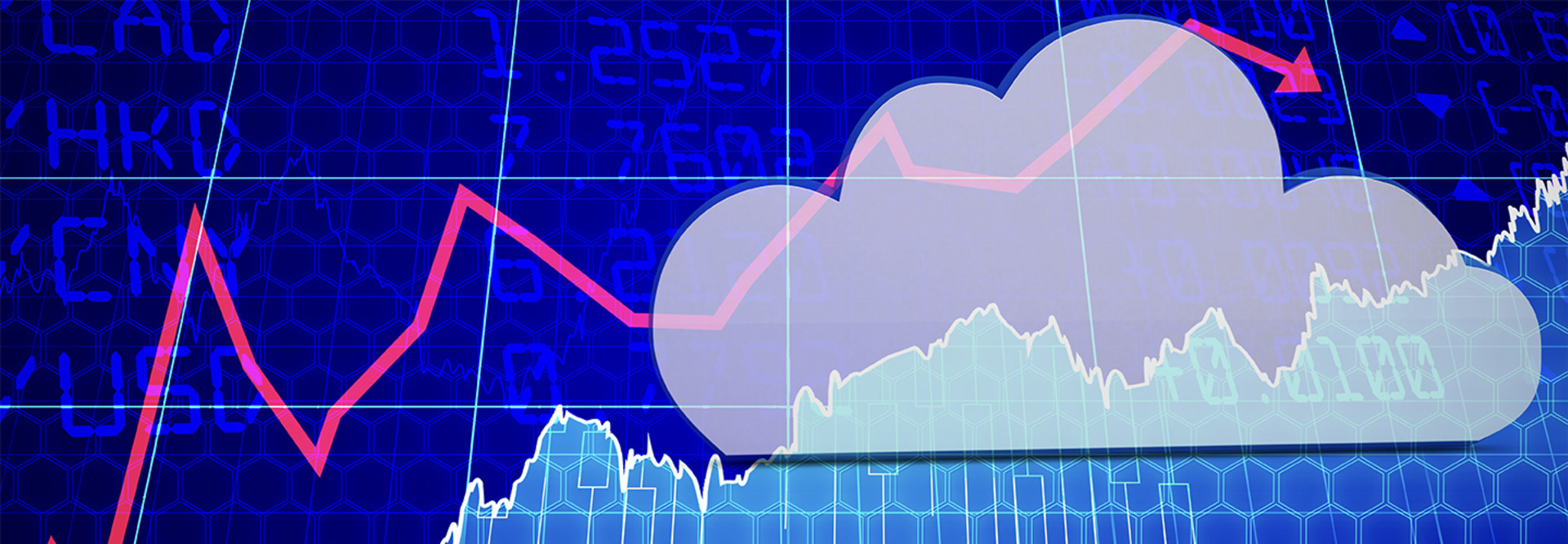 Composite image of cloud computing symbol