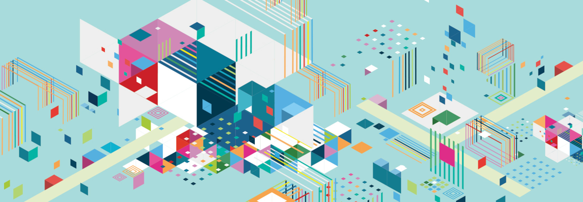 Dashboard hero art - abstract imagery