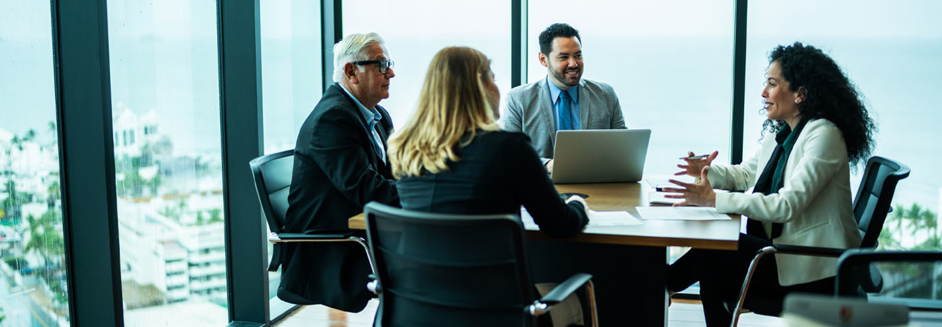 People meeting in the office