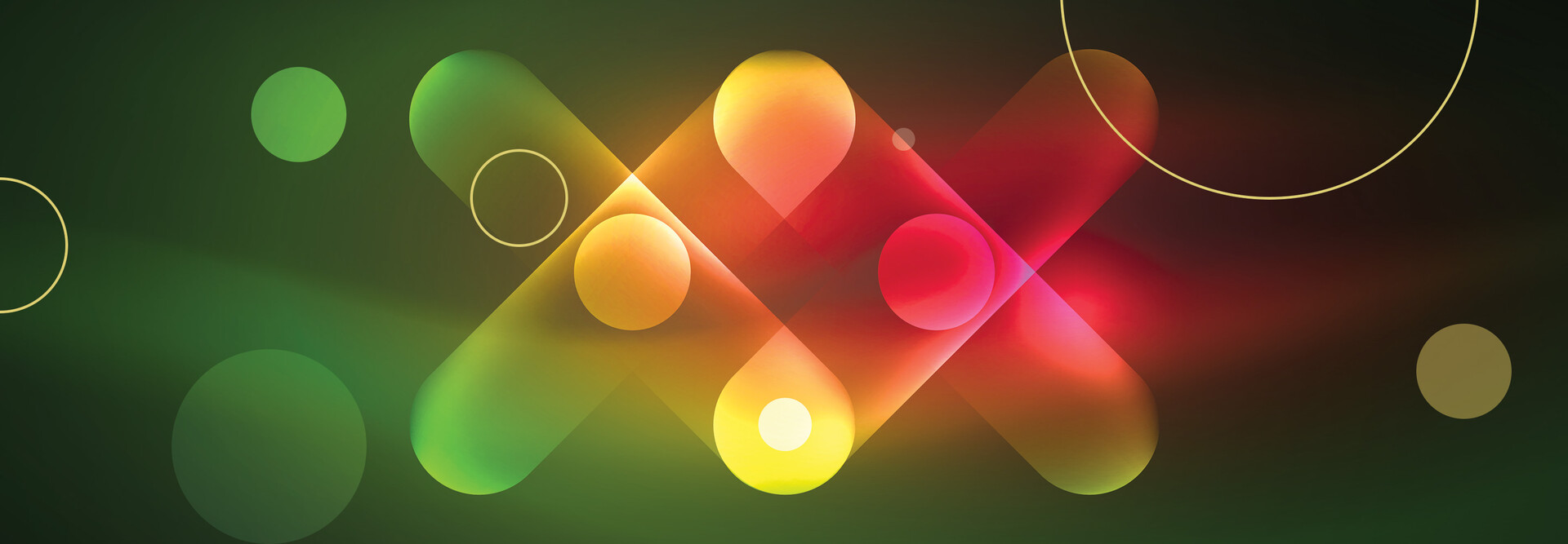 Illustration of a translucent X