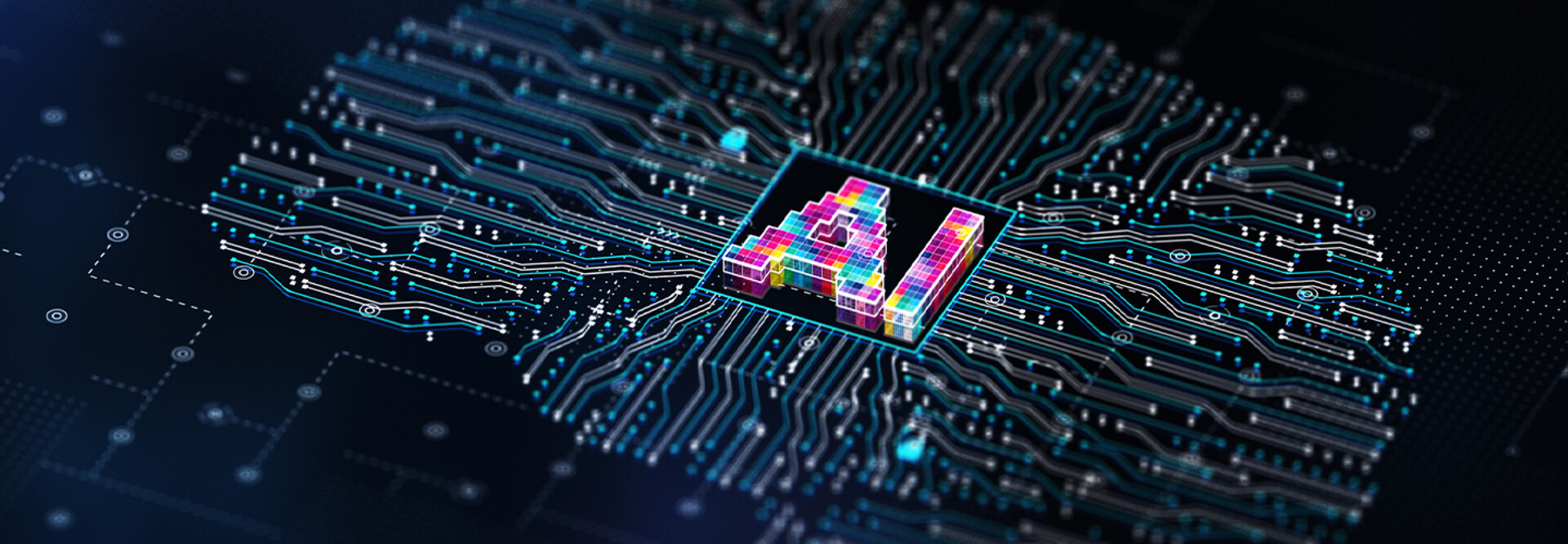 AI Chip technology concept