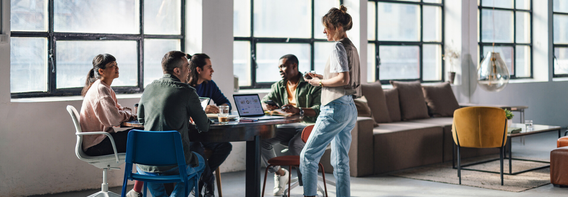 People meeting to start a business