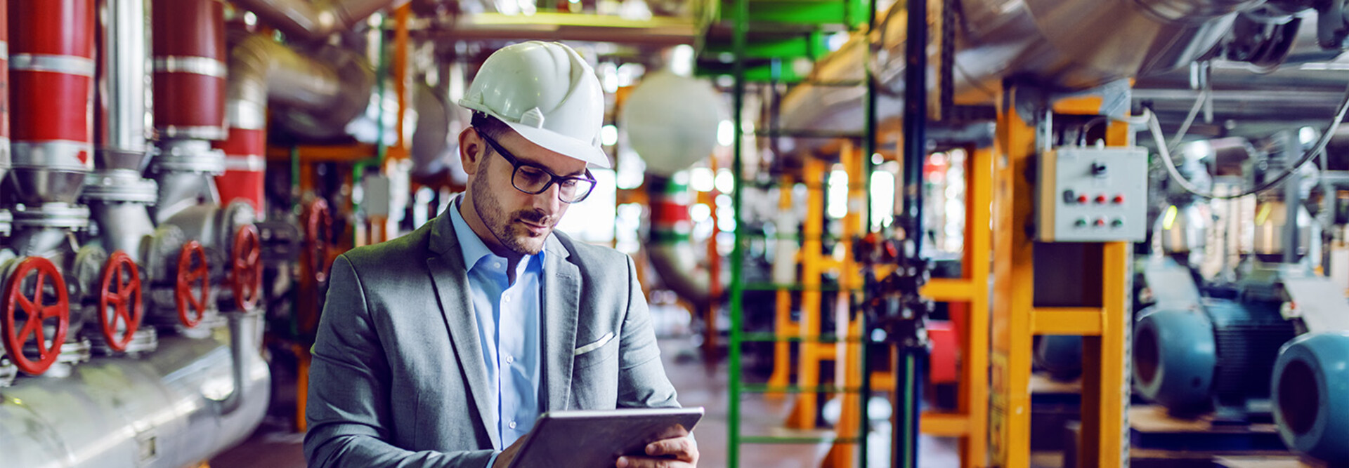 IT leader in energy and utilities factory