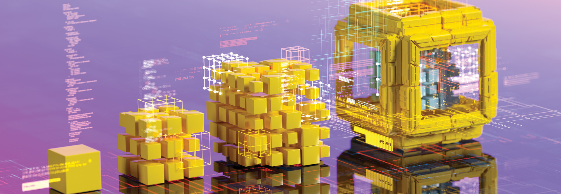 Abstract image of large language models 