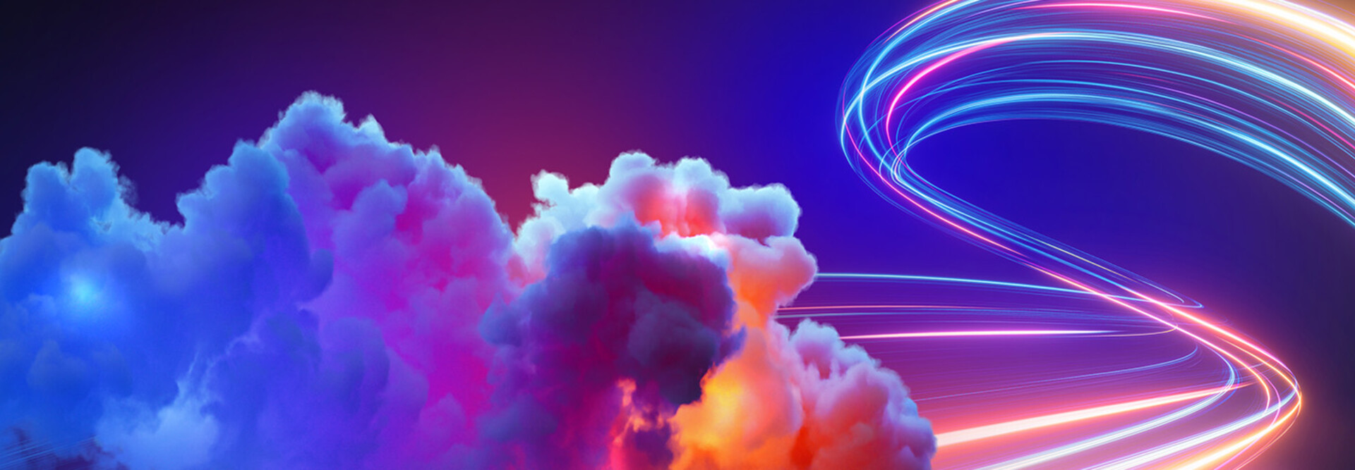 Abstract image of cloud