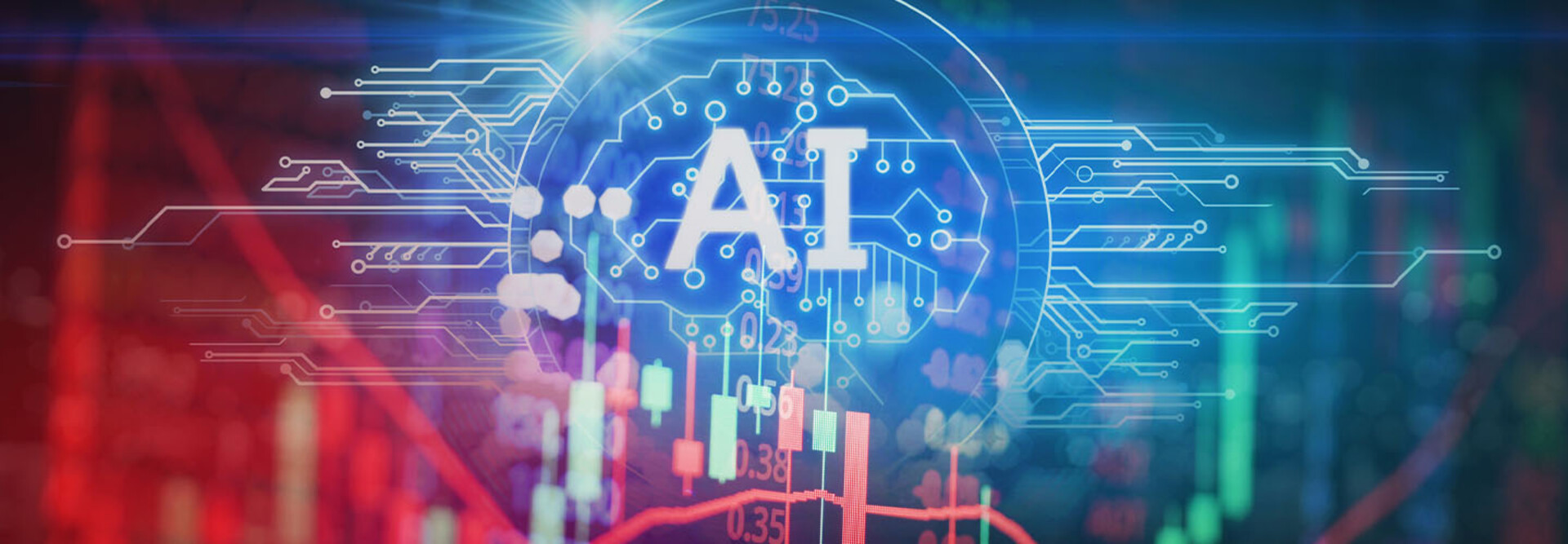 Financial AI concept