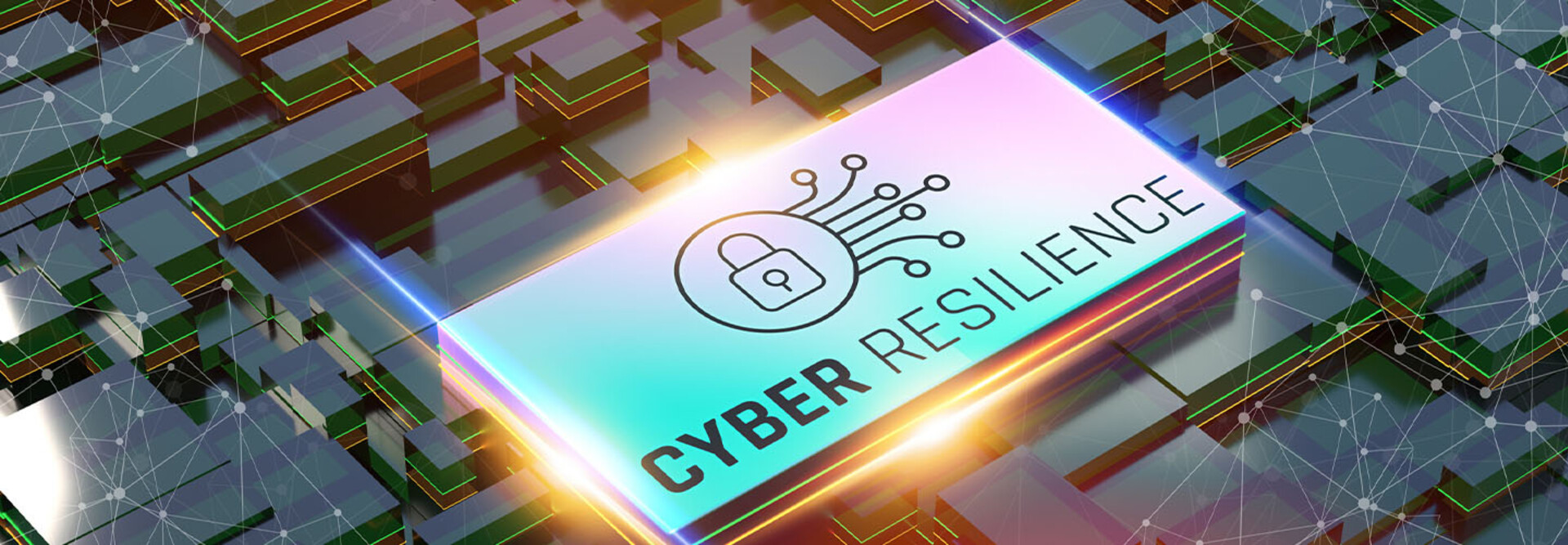 Cyber resilience concept 