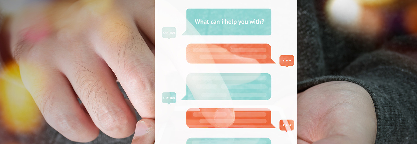Chatbot on a smartphone 
