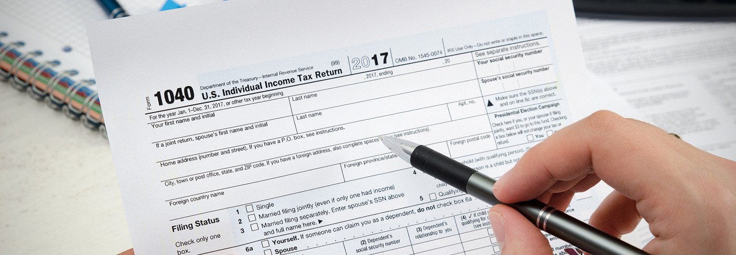 Tax form for 2017 
