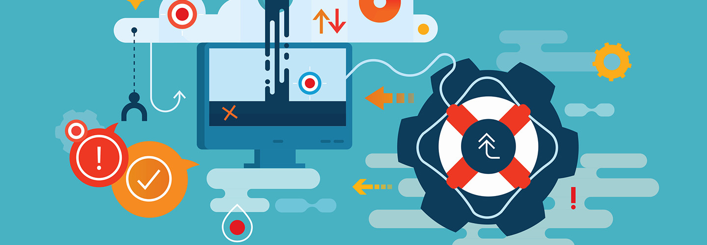 Disaster Recovery Illustration 