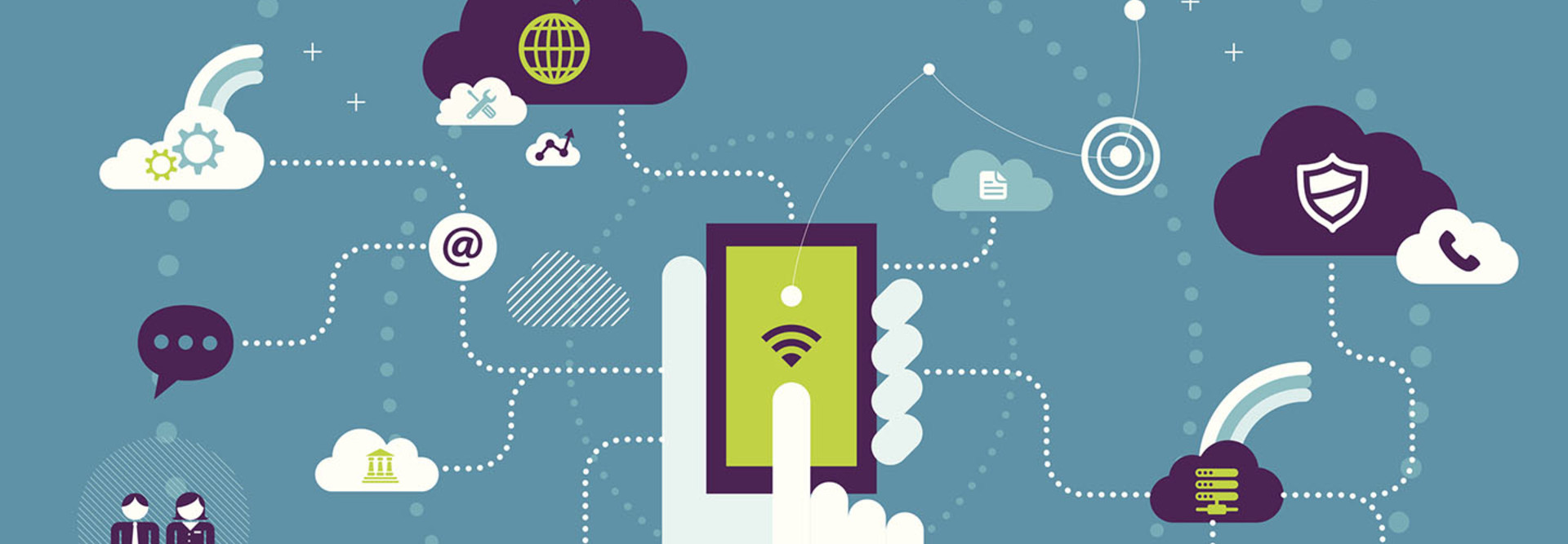 Cloud Computing illustration