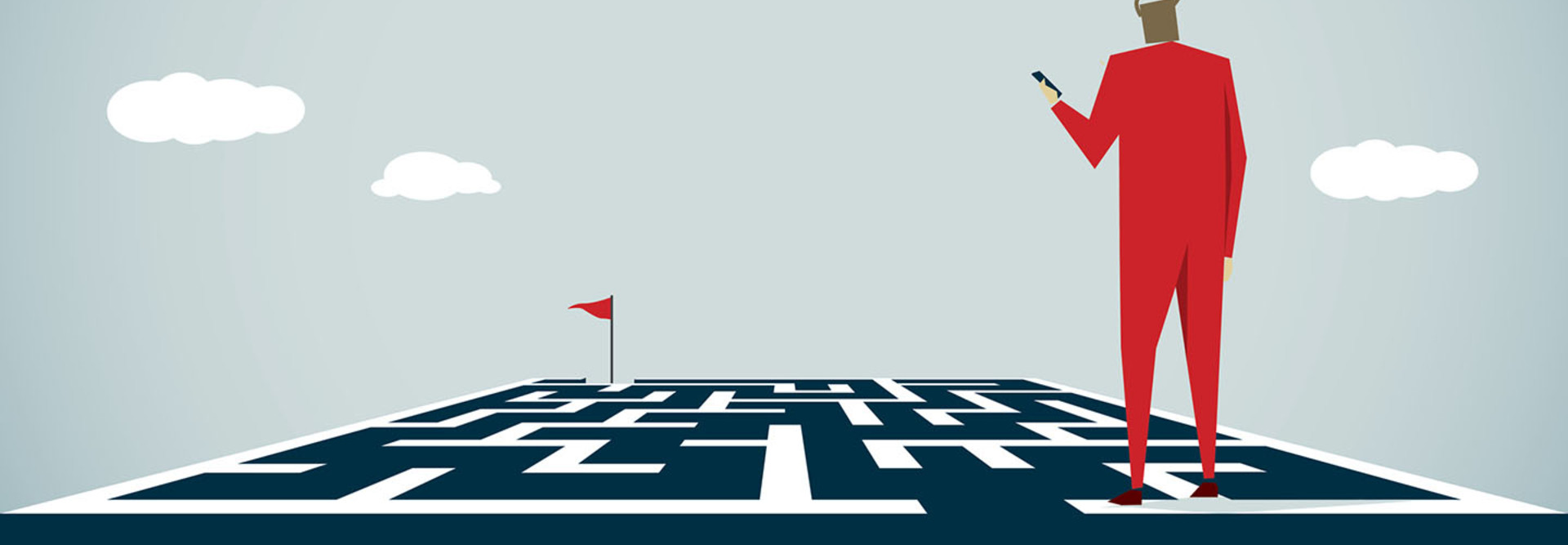 maze illustration