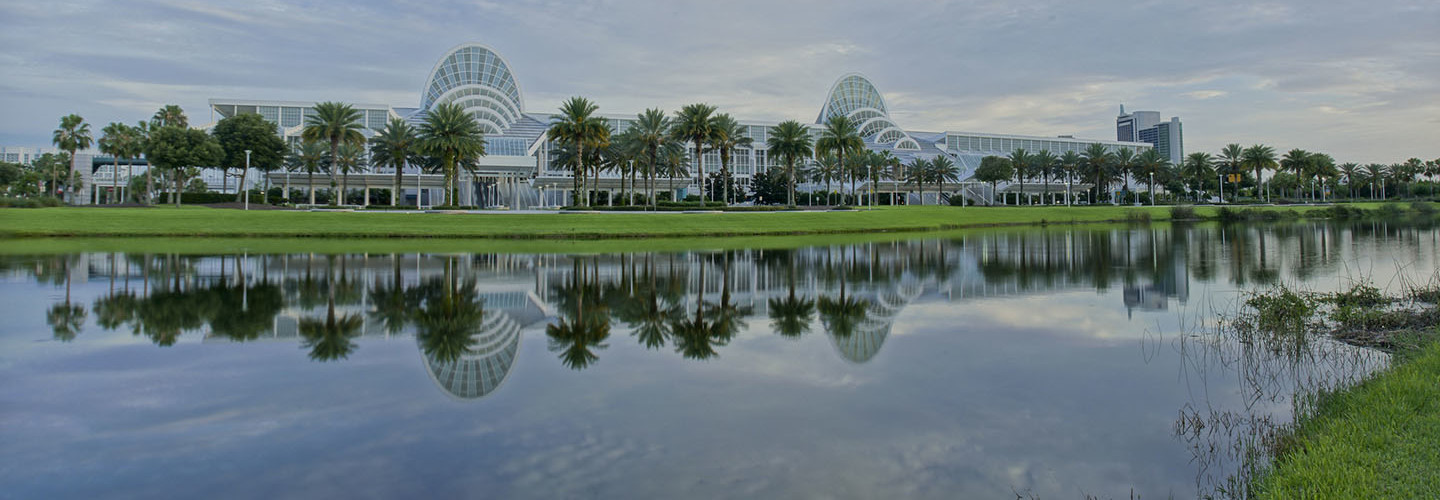 The Orange County Convention Center in Florida