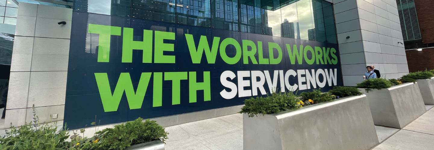 ServiceNow at the Javits Center New York