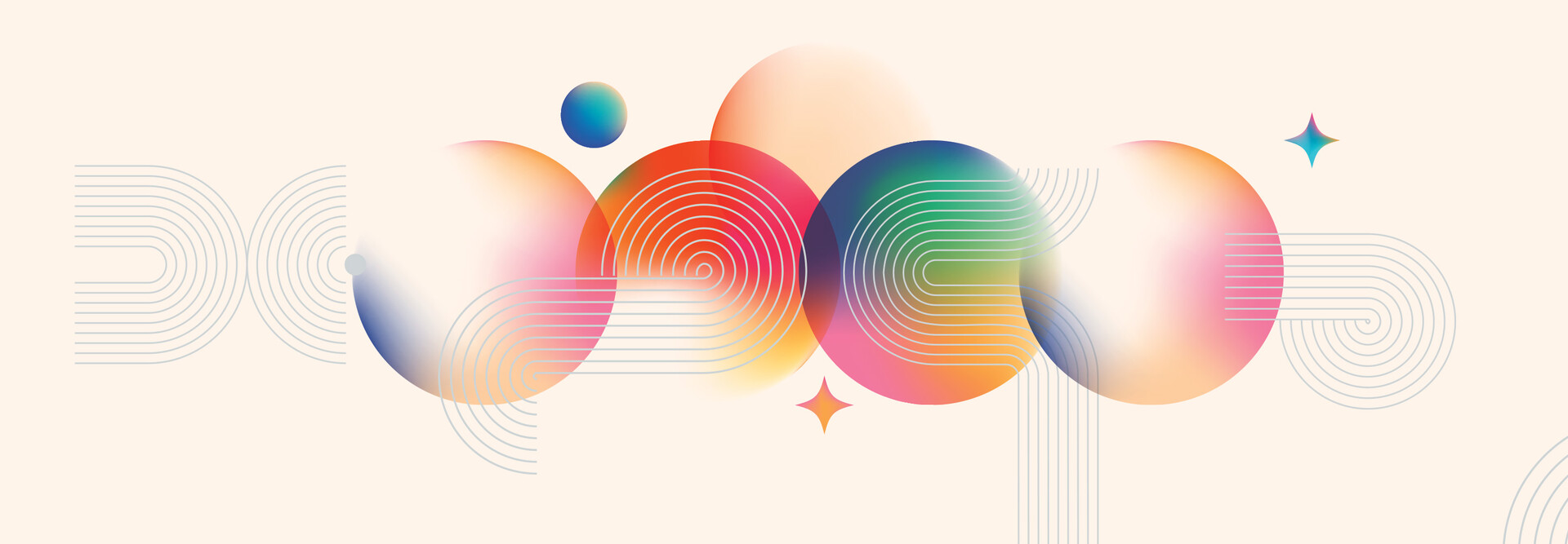 Abstract colorful graphic 