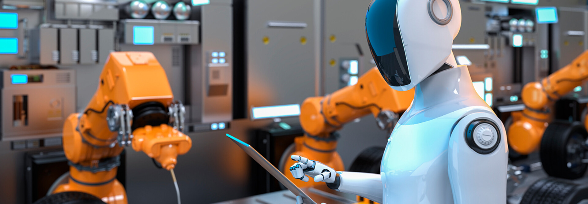 robot assembly line