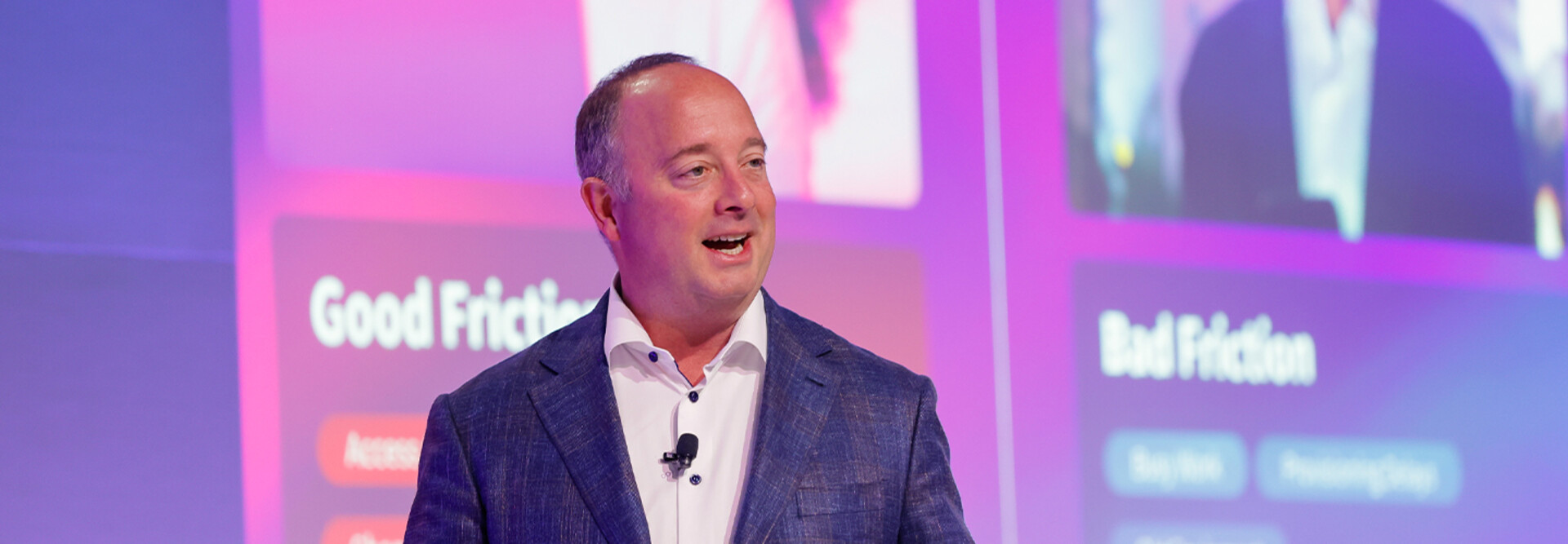 Image of Conor Waddell Speaking at the September CDW Executive Summit 