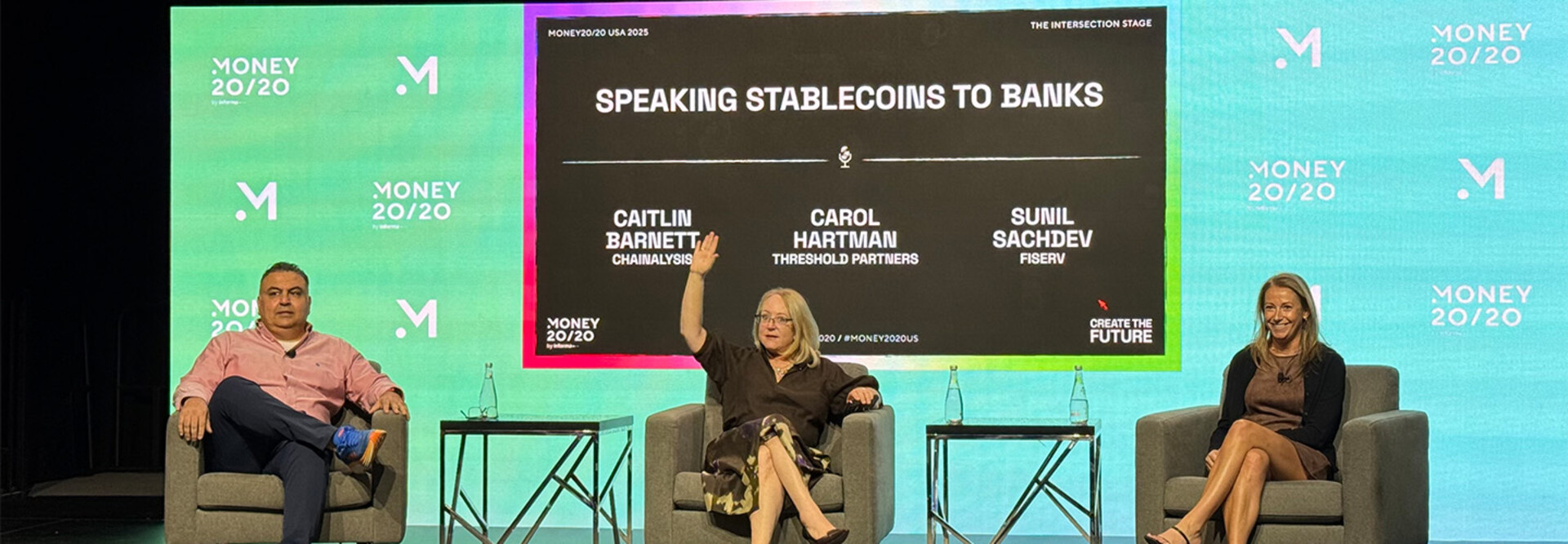 Sunil Sachdev, Carol Hartman, Caitlin Barnett