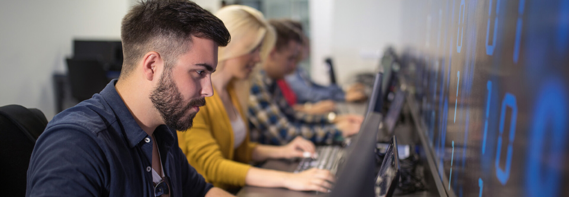 People coding