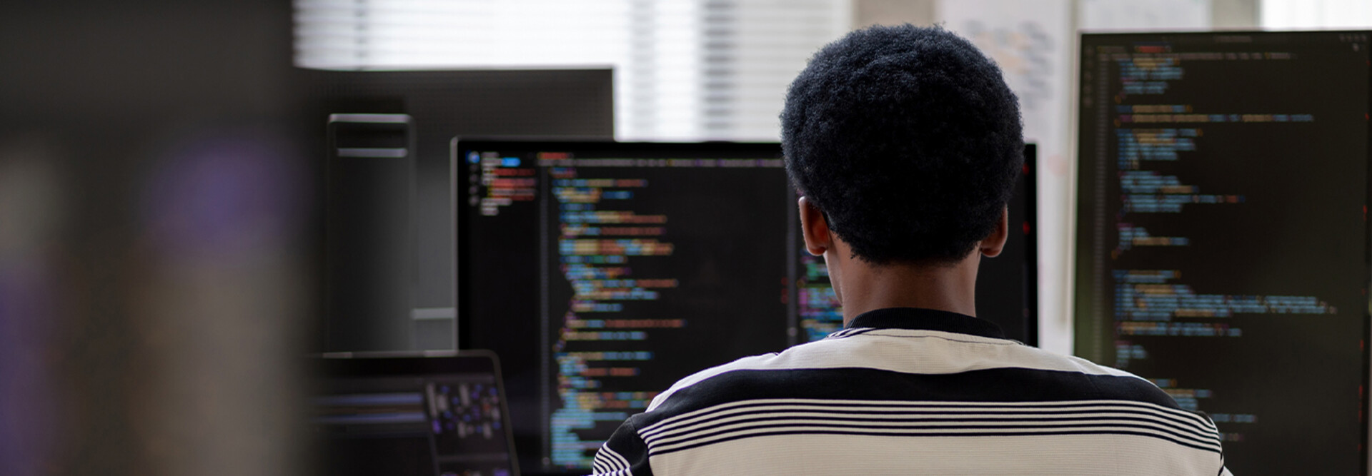 Person coding