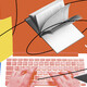 Illustration of person working on laptop with books overlaying image