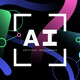 Colorful AI concept