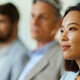 Person attending a seminar