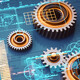 Manufacturing icons 