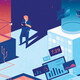 Illustration of Industrial IoT