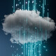 Cloud with digital light 