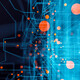 Abstract image of networking 