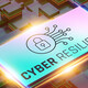 Cyber resilience concept 