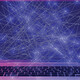 laptop with abstract networking connection points