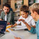 Small business cybersecurity team