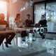 Team discussing data governance