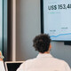 Business presentation in a meeting room 